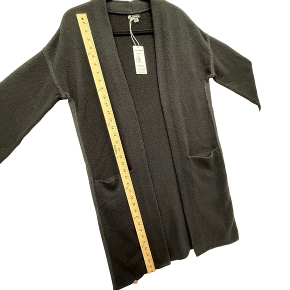 NWT Smartwool Womens‎ Cozy Lodge Sweater Duster Black Size M Gorpcore Basic - Picture 6 of 7